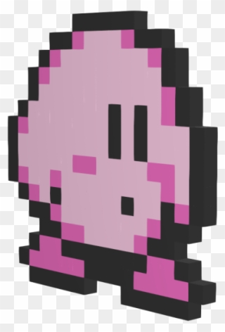 Kirby Sprite - Illustration Clipart