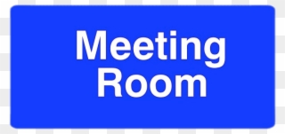 Meeting Room Sign - Sign Clipart