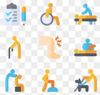 Physiotherapy - Physio Icon Clipart
