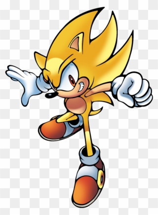 No Caption Provided - Super Sonic The Hedgehog Clipart
