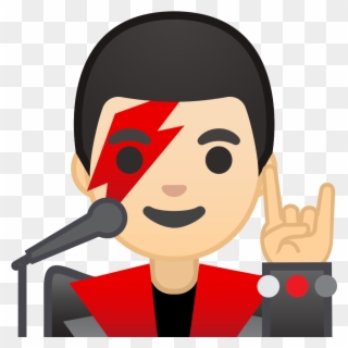 Download Svg Download Png - Emoji Singer Clipart