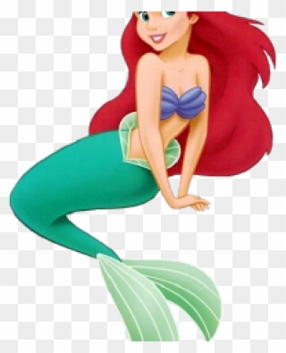 Swimming Clipart Ariel - Disney Little Mermaid Ariel - Png Download
