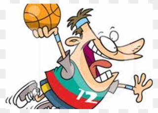 Men's Basketball - Basketball Funny Pics Cartoons Clipart