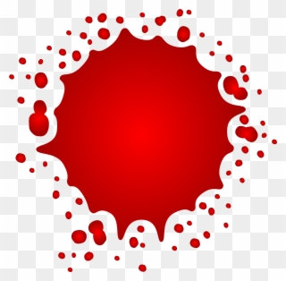 Red Splatter Png - Wolf Whistle Clipart