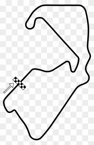 Arena Layout - Lay Out Silverstone Track Clipart