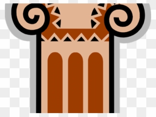 Columns Clipart Pedestal - Illustration - Png Download