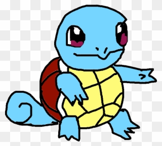 Squirtle - Drawing - Fsjal Template Clipart