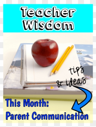 Teacher Wisdom - Apple Clipart