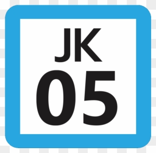 Jr Jk-05 Station Number - Jk 45 Clipart
