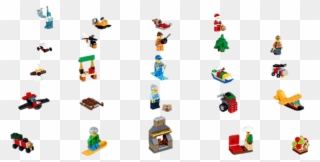 You Will Earn 1 Reward Points By Buying This Product - Lego City Advent Calendar 2017 Clipart