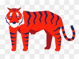 Bengal Clipart Cool Tiger - Illustration - Png Download