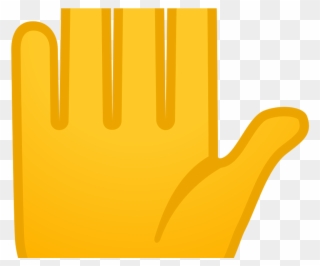 Raised Hand Icon Noto Emoji People Bodyparts Iconset - Illustration Clipart