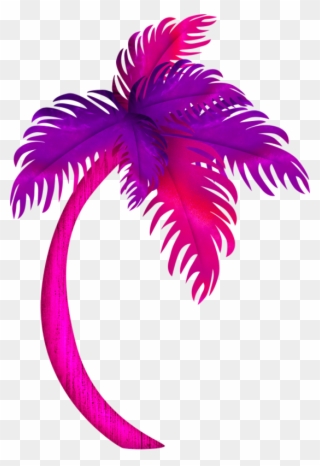 Palm Tree Color Png Clipart