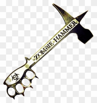 Zombie Hammer - Metalworking Hand Tool Clipart