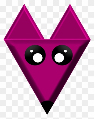 Fox Logo Png - Фиолетовый Логотип Пнг Clipart