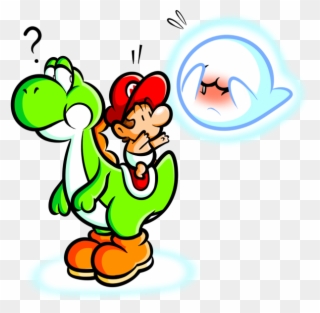 Super Mario Boo Cute Clipart