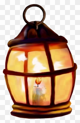 Lighted Lantern Clipart - Png Download