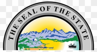 2000px Alaska Stateseal - State Seal Of Alaska Clipart