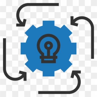 Work And Agile Experimentation - Process Icon No Background Clipart