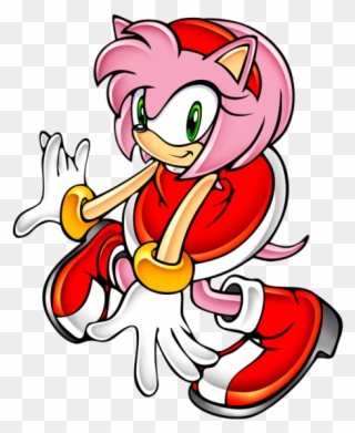 Artwork - Sonic Adventure Amy Png Clipart