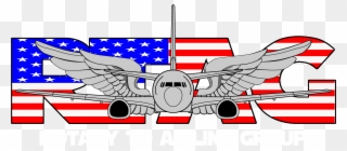 American Rtag White Bountiful Flight Ⓒ - Airliner Clipart