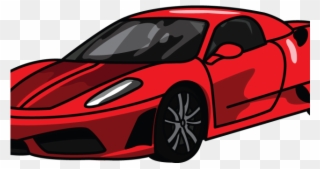 Ferrari Clipart Lamborghini - Sports Car Draw Png Transparent Png
