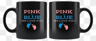 Gender Reveal Baby Mug - Coffee Cup Clipart
