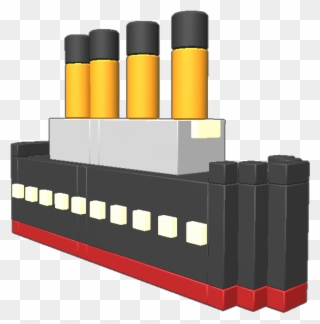 Ah Yes A New Titanic Model Which Has Lights That Go - Bullet Clipart