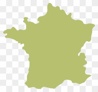 South Of France - France Map Icon Clipart