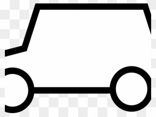 Vehicle Clipart Clip Art - Black And White Clipart Car - Png Download