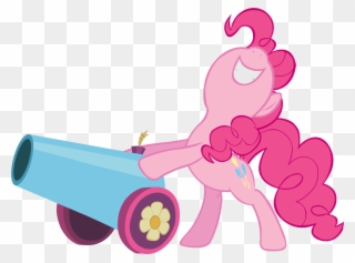 Pinkie Pie Party Cannon By Totalcrazyness101 - My Little Pony Pinkie Pie Cannon Clipart