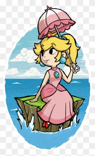 My Second Attempt At A "wind Waker Style" Princess - Super Mario Wind Waker Clipart
