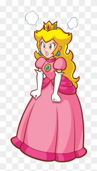 Princess Peach - Super Princess Peach Angry Clipart