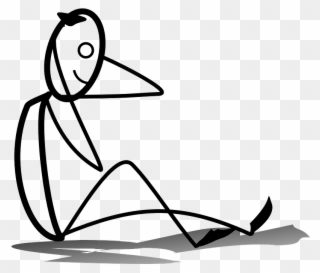 Bored Of Core Work Here's Four Unique Ab Exercises - Stick Figure Doing Sit Ups Clipart