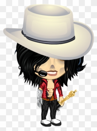 Fedora Clipart Hat Michael Jackson - Yoworld Michael Jackson - Png Download