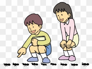 Squatting Position Child Avatar - Compañeros De Clase Dibujos Clipart