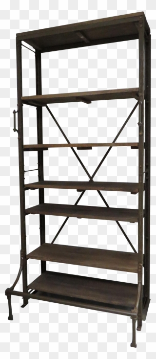 Vector Stock Bookcase Drawing Dimension Library - Shelf Clipart