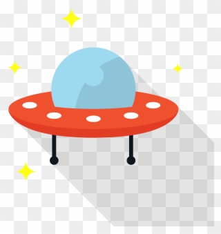 Unidentified Flying Object Paper - Clip Art - Png Download