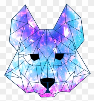 853 X 936 8 - Galaxy Crystal Wolf Clipart