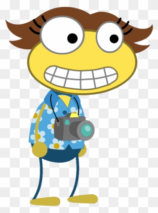 Tourist Lady - " - Poptropica Smile With Teeth Clipart