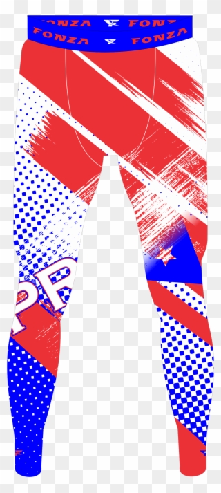 Puerto Rico Legging - Illustration Clipart