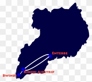 Map - Uganda Clipart