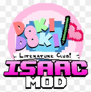 Doki Doki Literature Club - Binding Of Isaac Clipart