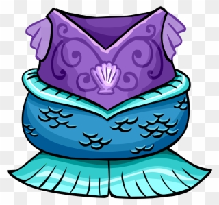 Mermaid Costume - Club Penguin Mermaid Tail Clipart