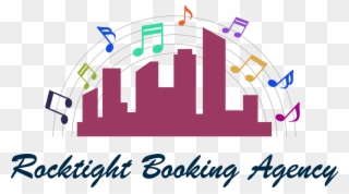 Rocktight Booking Agency Logo - Music Clipart