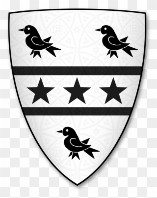 Armorial Bearings Of The Husbands Of Wormbridge, Herefordshire - Emblem Clipart