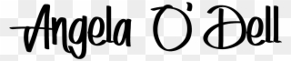 Angela O'dell - Calligraphy Clipart