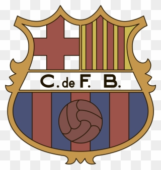 Barcelona Logo Interesting History Of The Team Name - Fc Barcelona Logo 1949 Clipart
