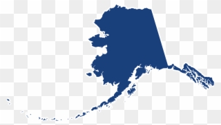 Alaska-outlined - Alaska Map Clipart