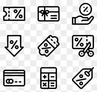 Black Friday - Information Icons Clipart